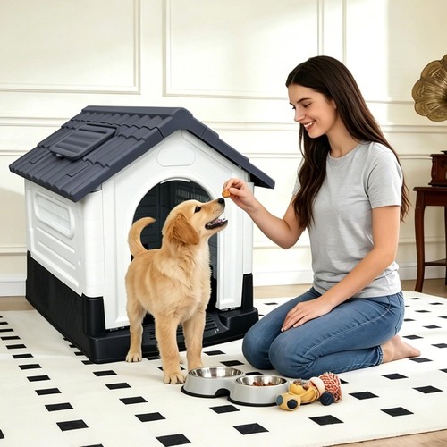 Dog house outdoor air - m/l,