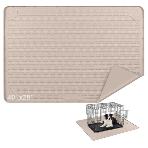 Silicone dog crate mat - silicone,