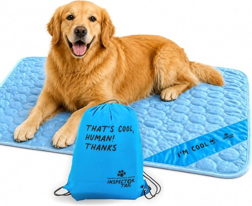 Self cooling dog - cooling, mat