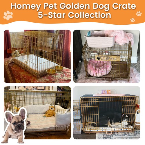 42in copper gold dog - 24/30/36/42in,